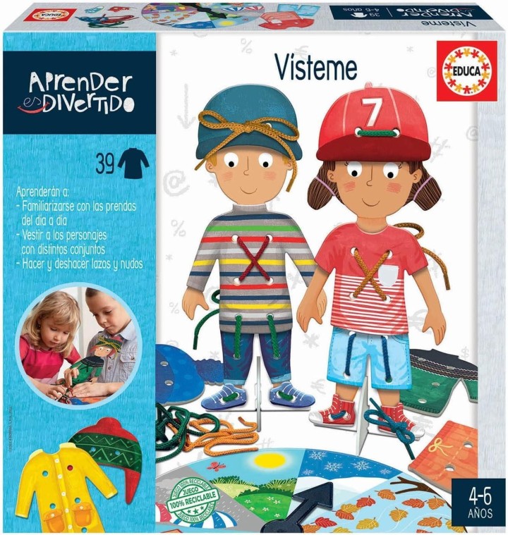 juego educa aprender visteme