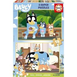 Puzzle Educa Bluey 2x16 Pz....