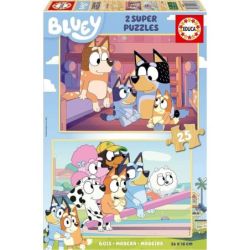 Puzzle Educa Bluey 2x25 Pz....