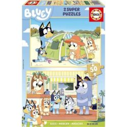 Puzzle Educa Bluey 2x50 Pz....