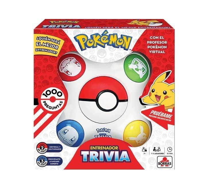 juego mesa borras pokemon entrenador trivia