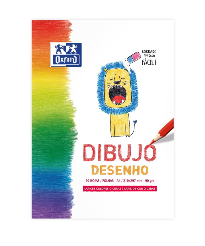 bloc enc. 20h dibujo oxford 90gr infantil