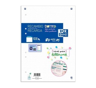 recambio 80h oxford dots a5 6 tal.