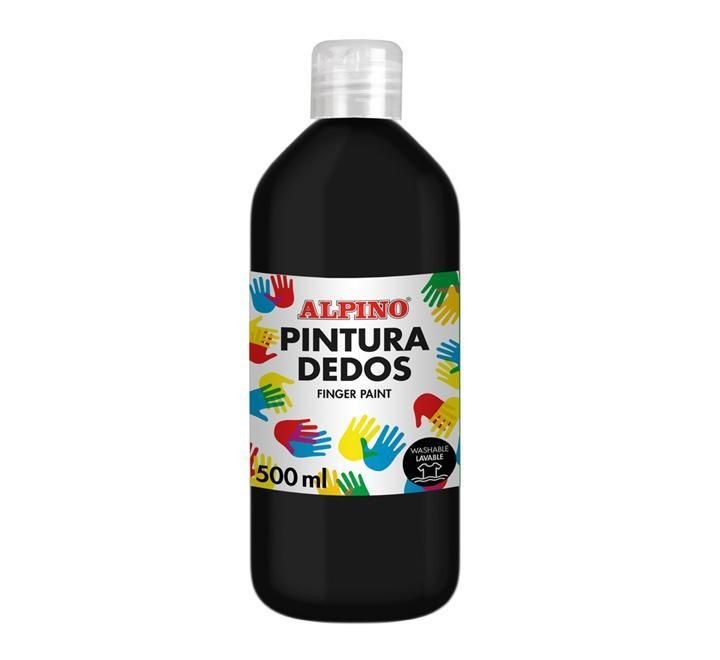 botella pint. dedos alpino 500ml negro