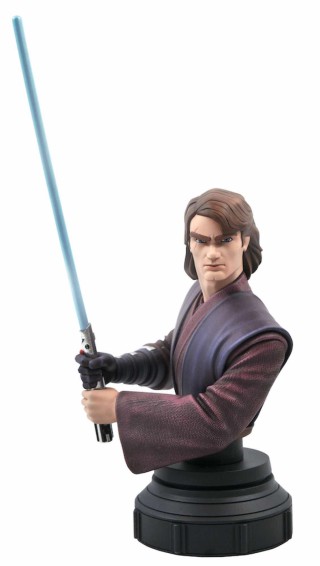 gentle giant figura busto resina gentle giant star wars the clone wars anakin skylwalker 1 - 7 escal
