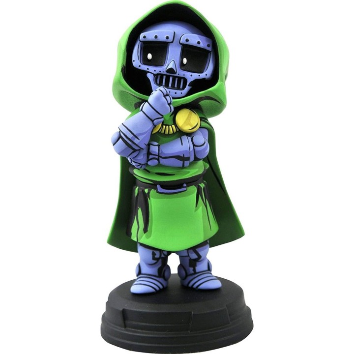 diamond collection figura diamond select toys marvel animated style doctor doom re - issue