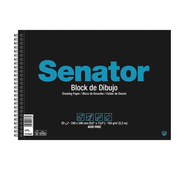 bloc dibujo grafoplas senator 150g