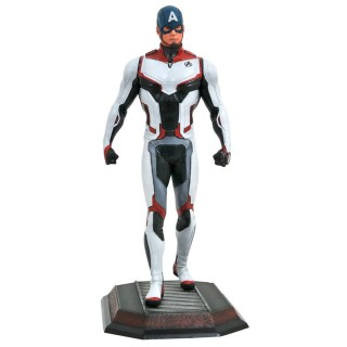 diamond collection figura diamond collection marvel avengers capitan america traje equipo pvc dioram