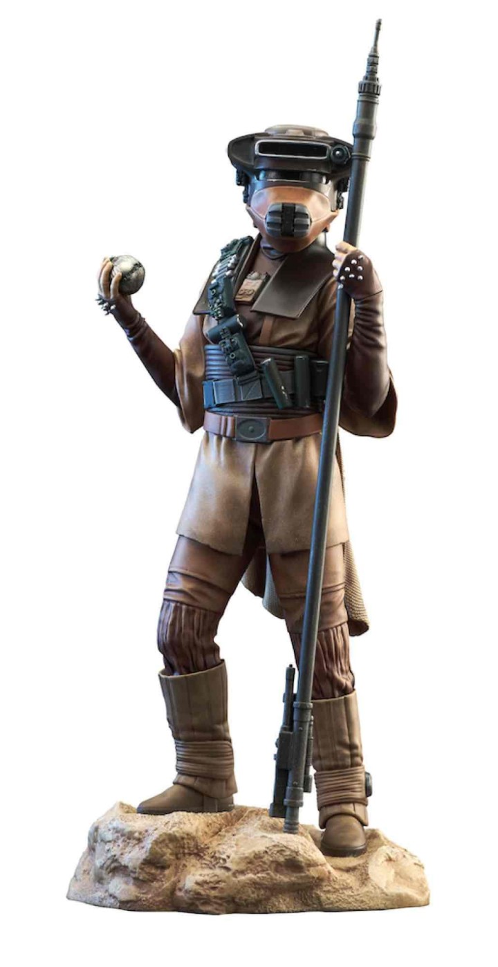 diamond collection figura diamond collection star wars el retorno del jedi leia disfrazada boushh