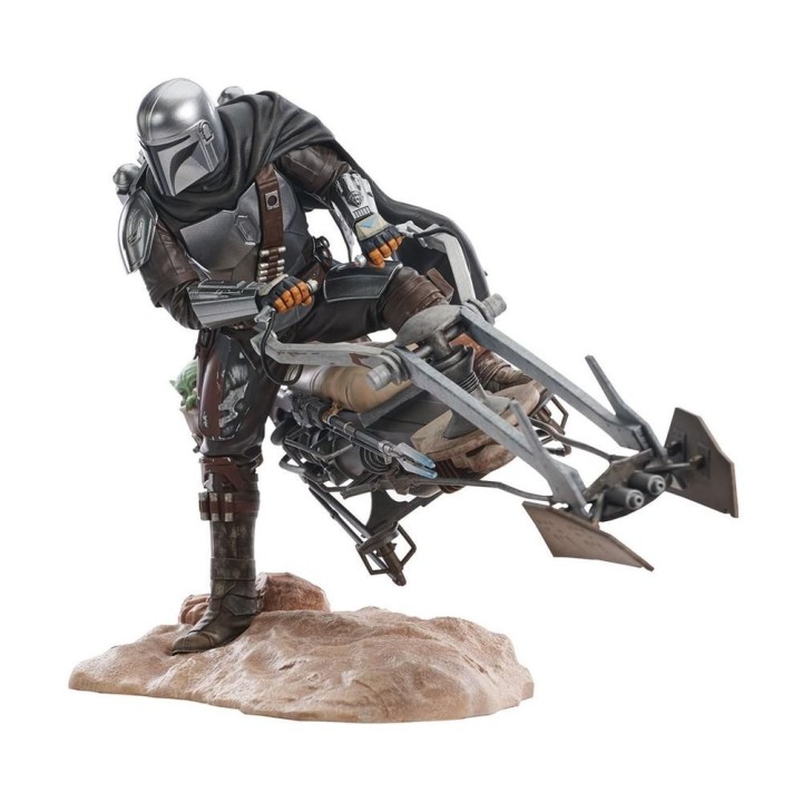 diamond collection figura diamond collection star wars: the mandalorian premier collection din djari