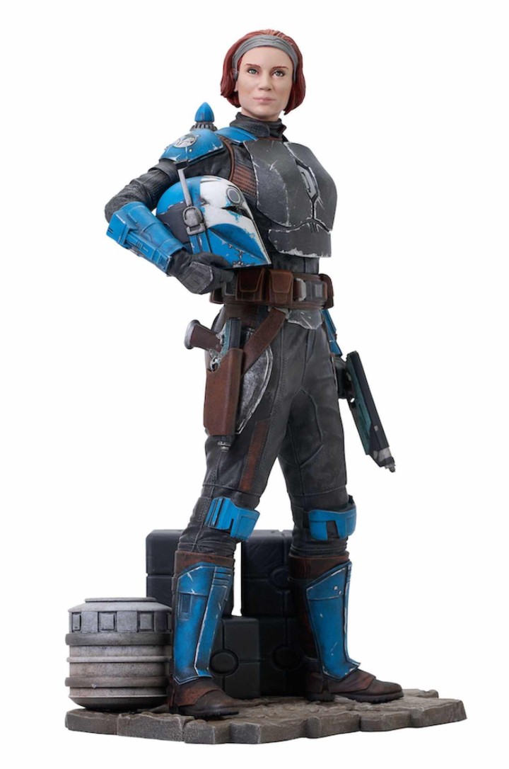 diamond collection figura diamond collection star wars the mandalorian milestones bo katan statue