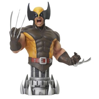 diamond collection figura busto diamond collection marvel comic wolverine brown mini busto