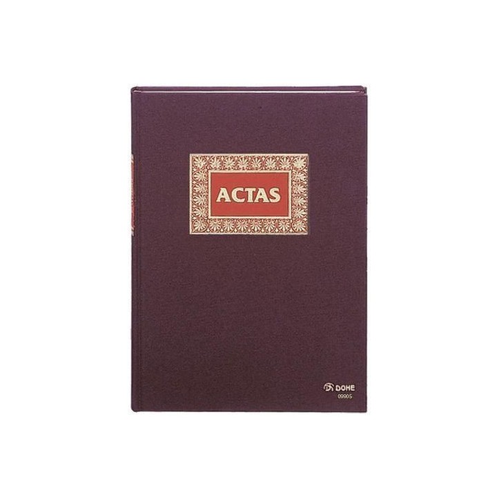 libro actas folio natural dohe 9905