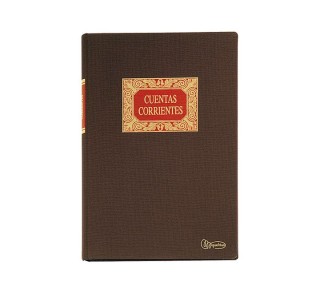 libro cuentas corrientes miquel rius 100h. folio