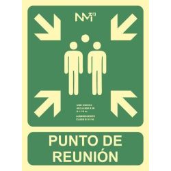 Placa Senaliz Punto Reunion...