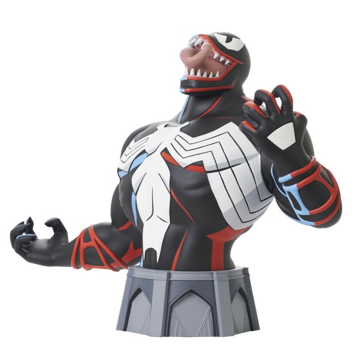 diamond collection figura busto diamond collection marvel animated venom mini busto