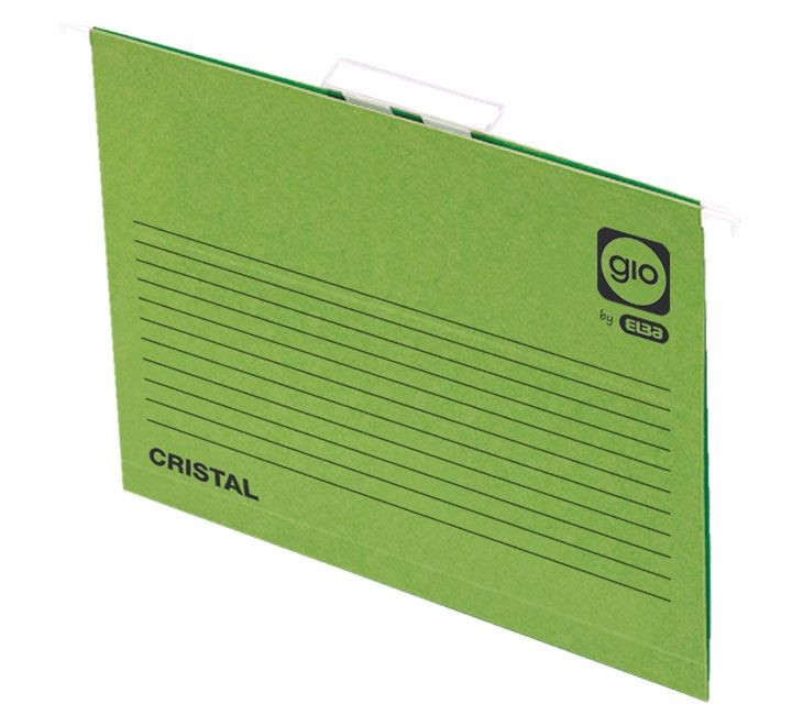 gio c.25 c.c.carp colg.cristal cart. folio verde