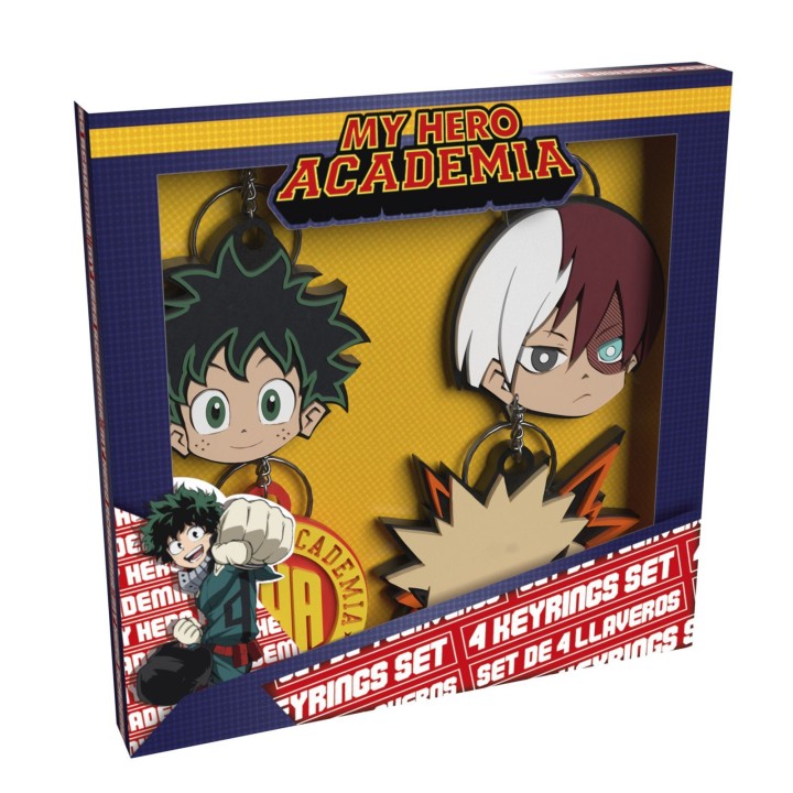 cyp brands set llaveros cyp brands my hero academia 4 llaveros