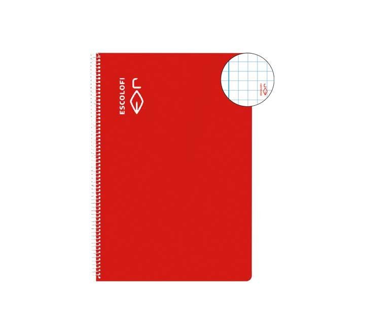 cuad. esp. escolofi 4Âº 100h 70gr 5x5 mg ro pack: 5 unidades