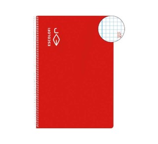 cuad. esp. escolofi a4 80h 70gr 4x4 mg ro pack: 5 unidades