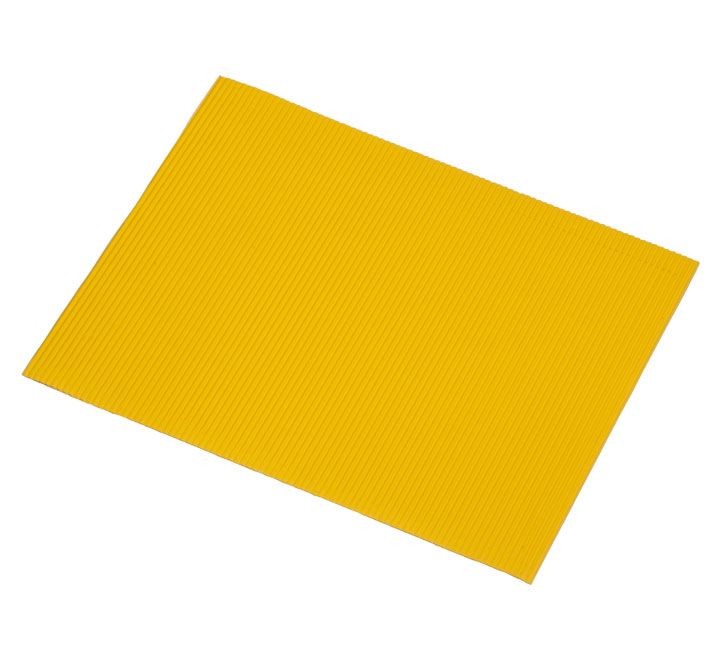carton ondulado sadipal 50x65cm amarillo 05918