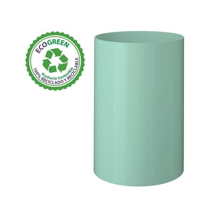 papelera archivo 2000 pastel opaco 18l verde