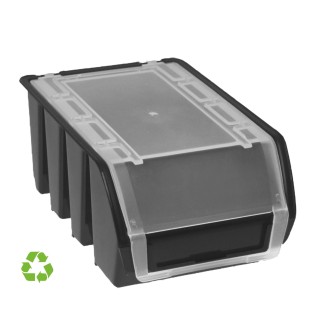 gaveta archivo 2000 0.9l c/tapa 16x11.5x7.5 neg