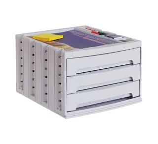 mod. archivotec archivo 2000 3caj. gris