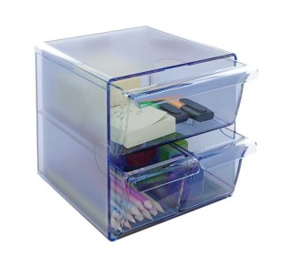 archicubo c/1 caj.gran+2 peq.az tr 6708 a