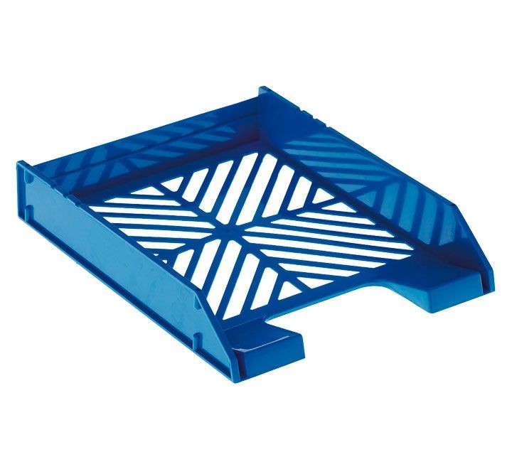 bandeja archivo 2000 rejilla apilable azul 700 a8