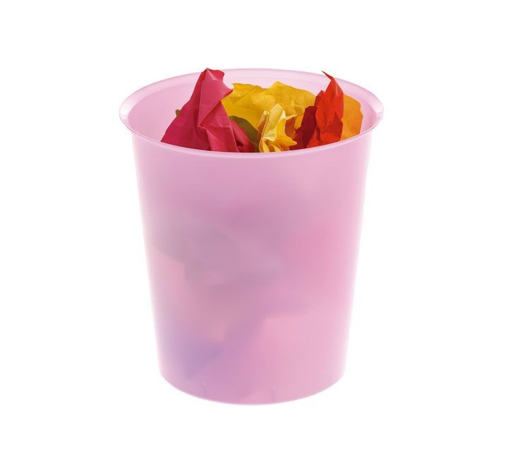 papelera archivo 2000 18l transl. malva 2001