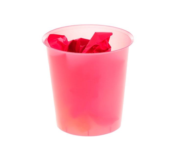 papelera archivo 2000 18l transl. fucsia 2001