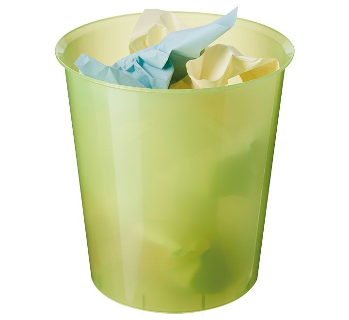 papelera archivo 2000 18l transl. kiwi 2001