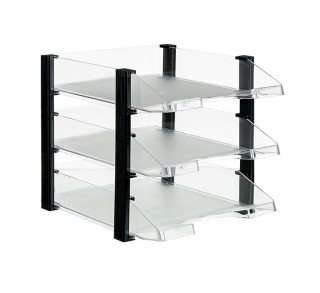 set 3 bandejas archivo 2000 jumborack tr/ng