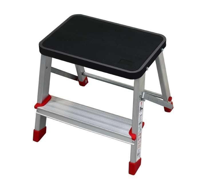 escalera taburete sfk 2 peld. plegable alum