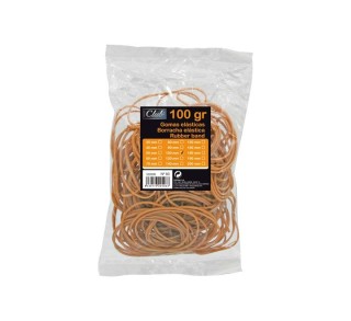 bolsa 100gr gomas elasticas 2mm 250mm