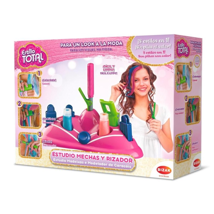 bizak juego bizak estudio mechas y rizador