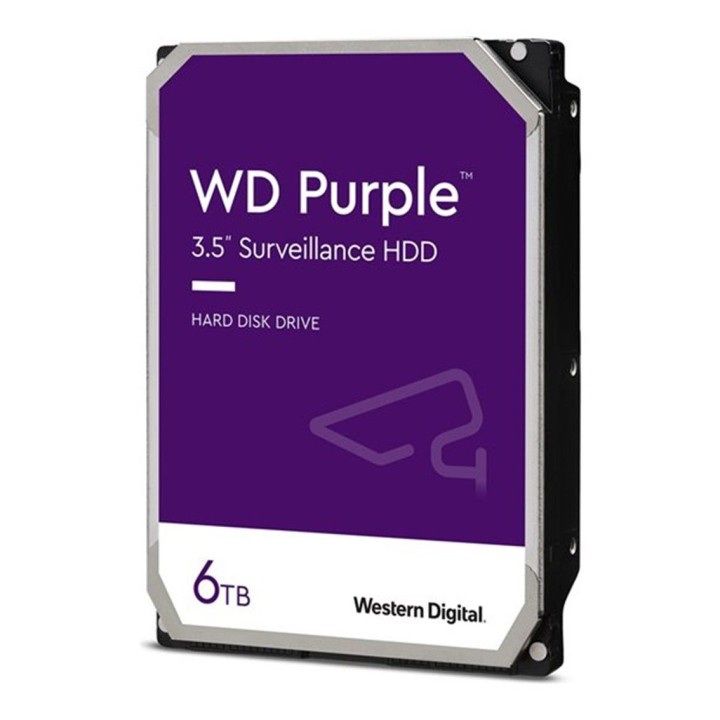 western digital wd disco duro interno hdd wd western digital purple wd64purz 6tb 3.5pulgadas sata 6g