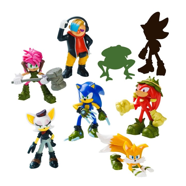bizak surtido de figuras pack de 8 sonic