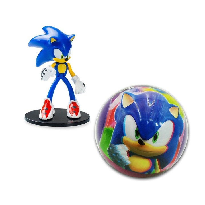 bizak figura articulada sorpresa sonic