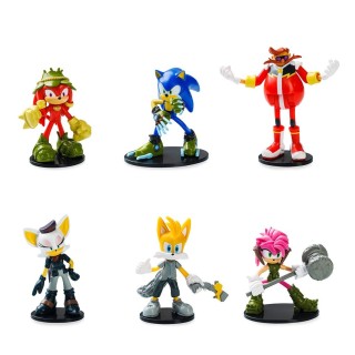 bizak surtido de figuras pack de 6 sonic