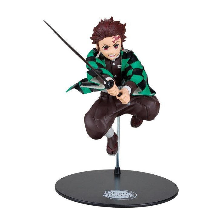 mcfarlane toys demon slayer tanjiro kamado escultura 30cm