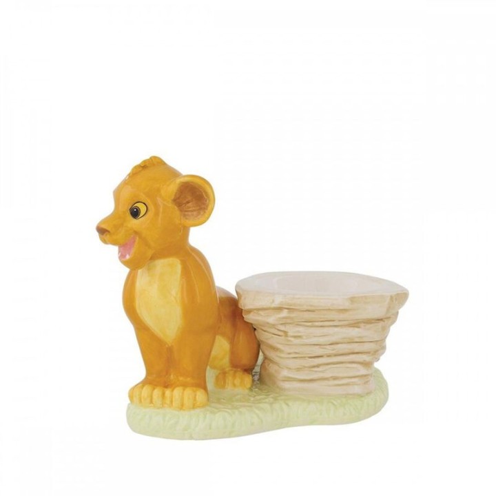 enesco figura decorativa enesco disney el rey leon simba huevera