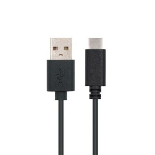 nanocable cable usb tipo a 2.0 a usb tipo c 2.0 nanocable 2m negro macho - macho
