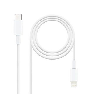 nanocable cable lightning a usb tipo c nanocable 50cm -  macho - macho
