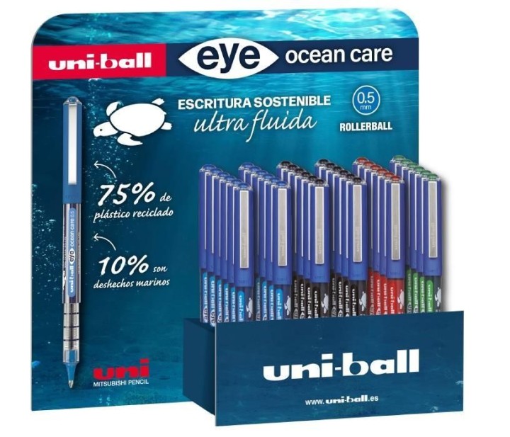 exp. 36 ro uni-ball eye ub-150/3d ocean care 4col