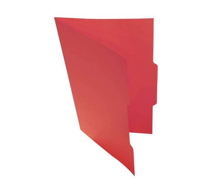 c.50 subcarpetas pest. centro fÂº 240gr rojo