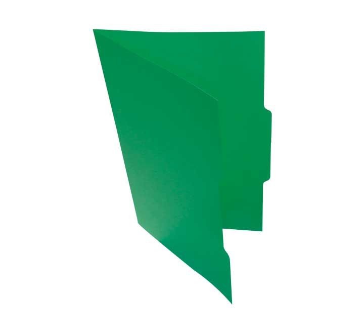 c.50 subcarpetas pest. centro fÂº 240gr verde