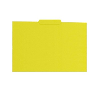 c.50 subcarpetas pest. centro fÂº 240gr amarillo