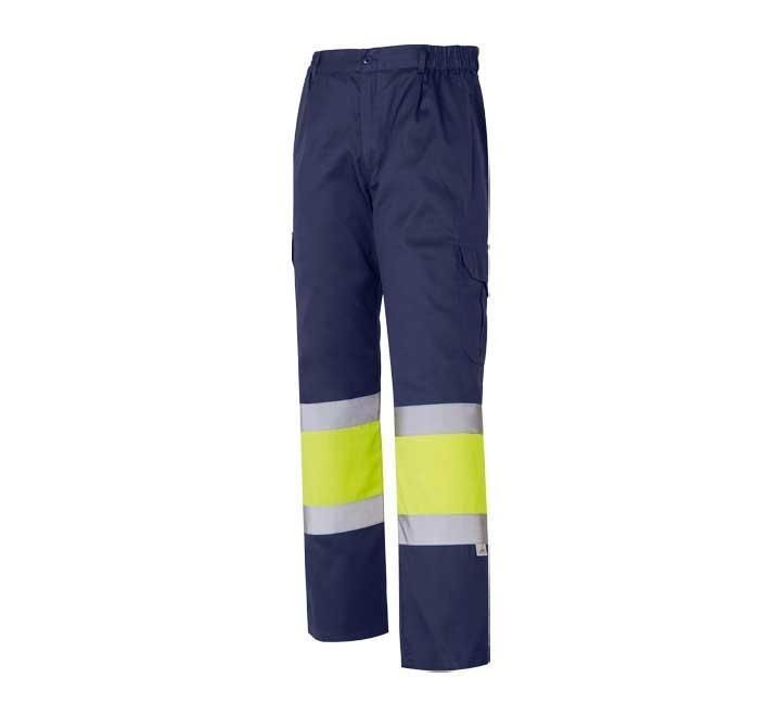 pantalon alta visib. 1061a marin/amar t.2xs